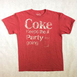 “Coke keeps the party going!”  Vintage Tee